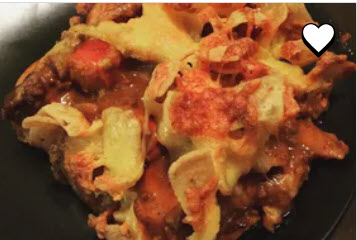 Chili Hot Dog Casserole